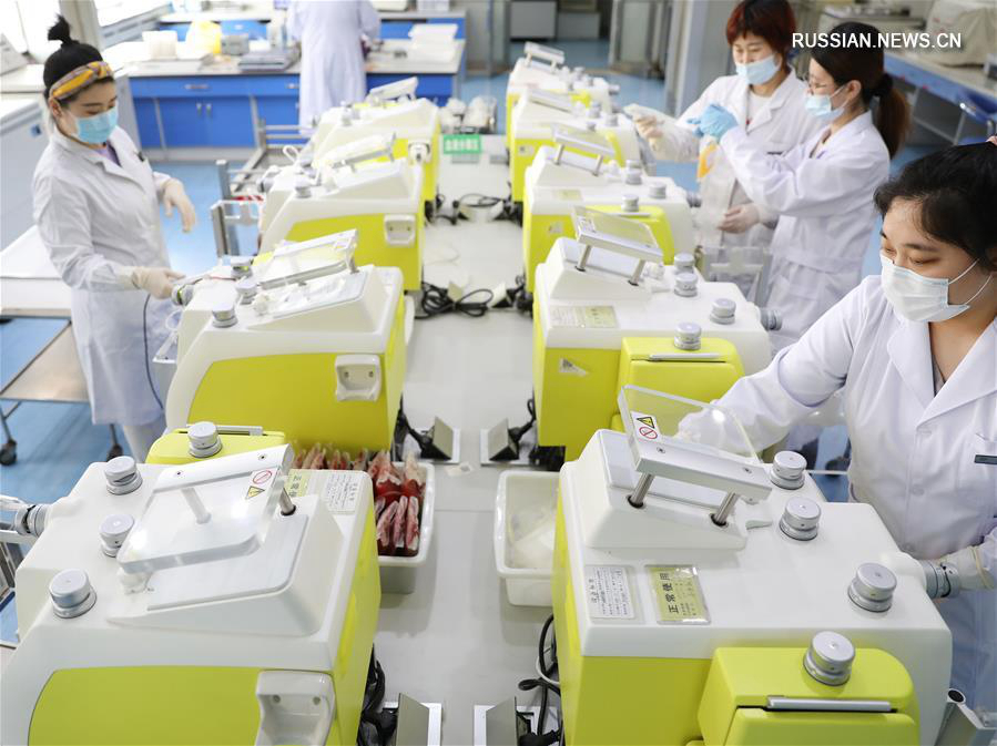 В провинции Ляонин активно восполняют запасы донорской крови 