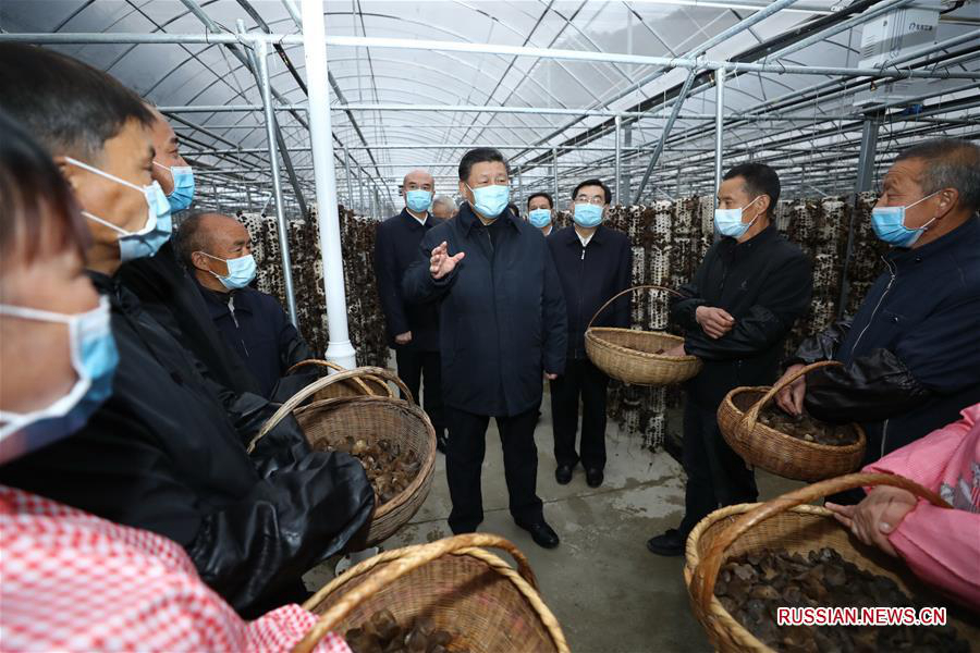 Си Цзиньпин прибыл с инспекцией в провинцию Шэньси 