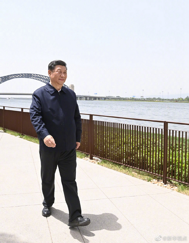 Си Цзиньпин проинспектировал город Тайюань на севере Китая