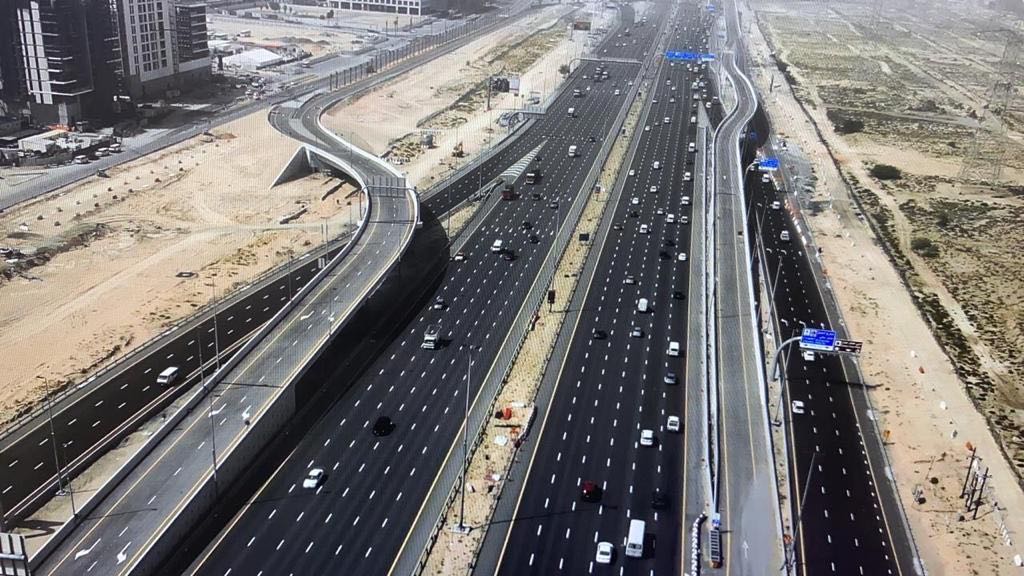 На фото: проект компании China State Construction (Middle East)  по модернизации инфраструктуры вблизи торгового центра Dubai Hills.
