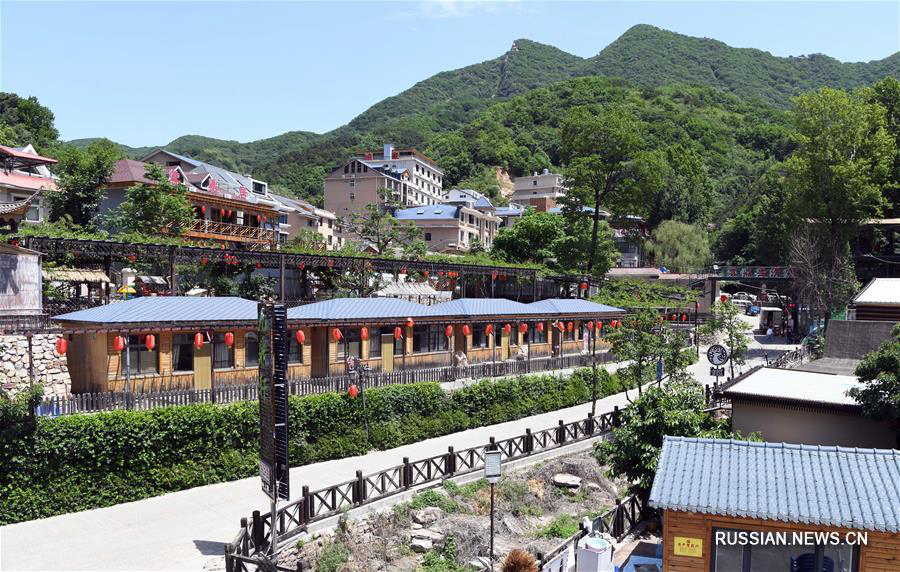 Деревня на севере Китая стремится к достижению интегрированного развития аграрного и туристического секторов 