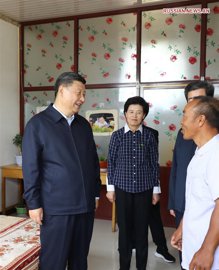 Си Цзиньпин посетил с инспекцией Нинся-Хуэйский АР 