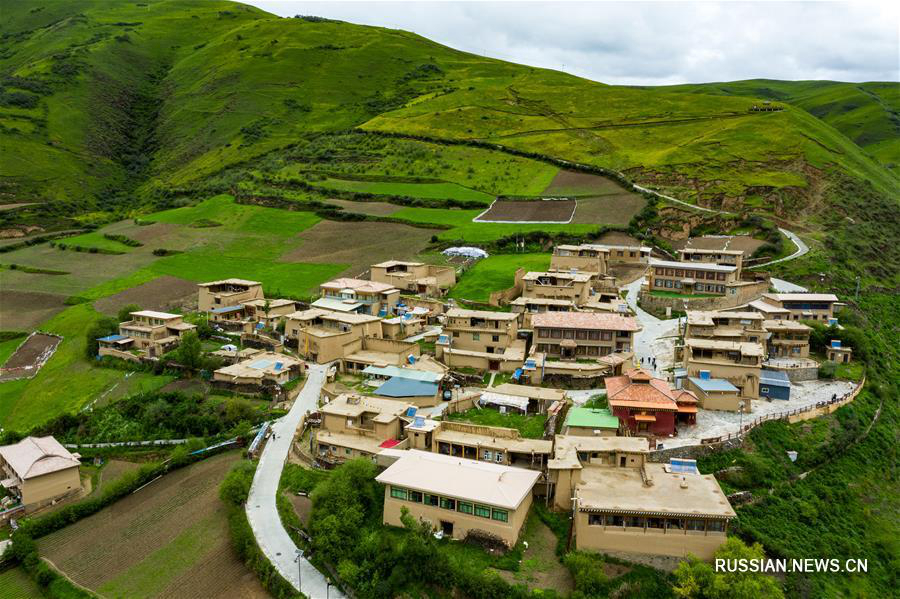 Новый облик деревень Цинхай-Тибетского нагорья 