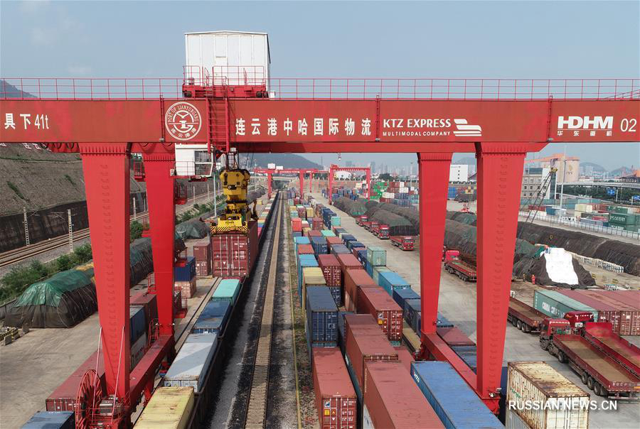 С начала года резко выросло количество грузовых поездов Китай-Европа 