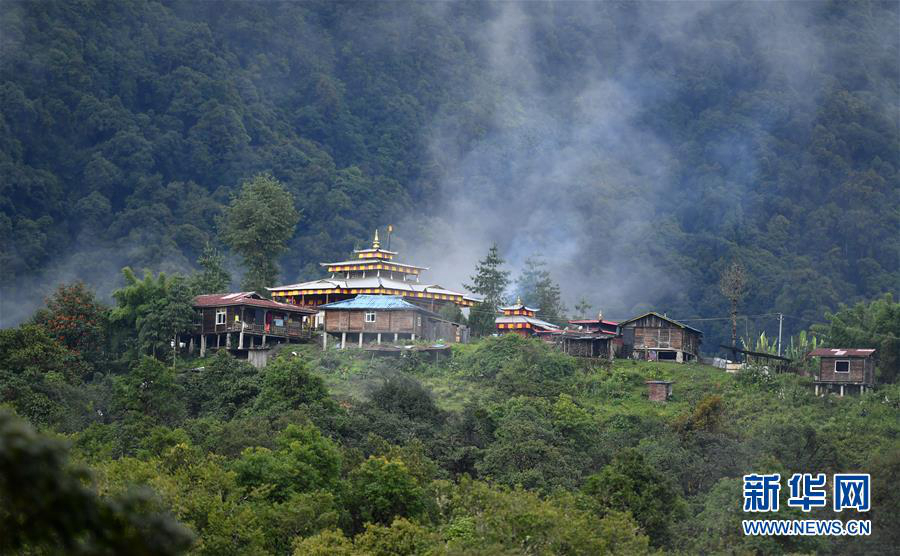 Зеленый тибетский уезд Мото