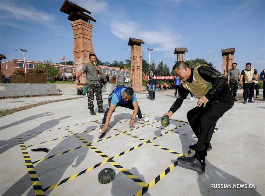Здоровье нации -- Крестьянские спортивно-развлекательные игры в деревне Юхао