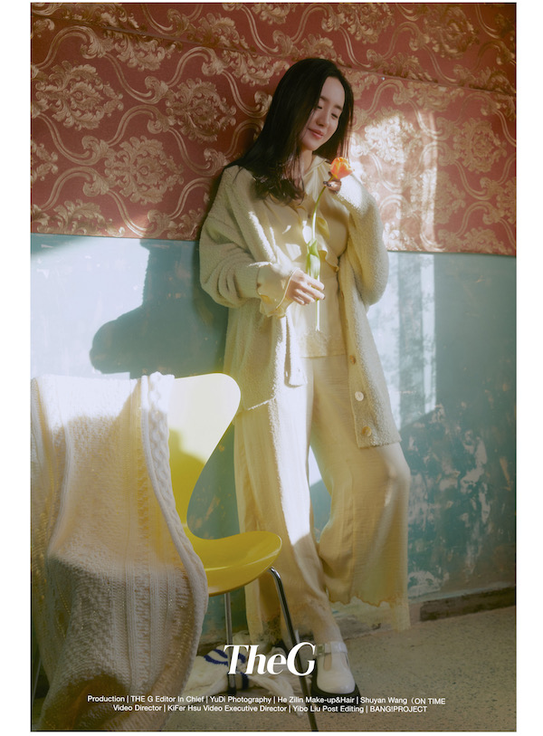 Ван Чжи попала на модный журнал