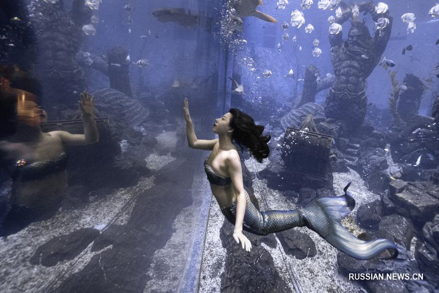 "Русалка" Лю Лань: свидание с морем