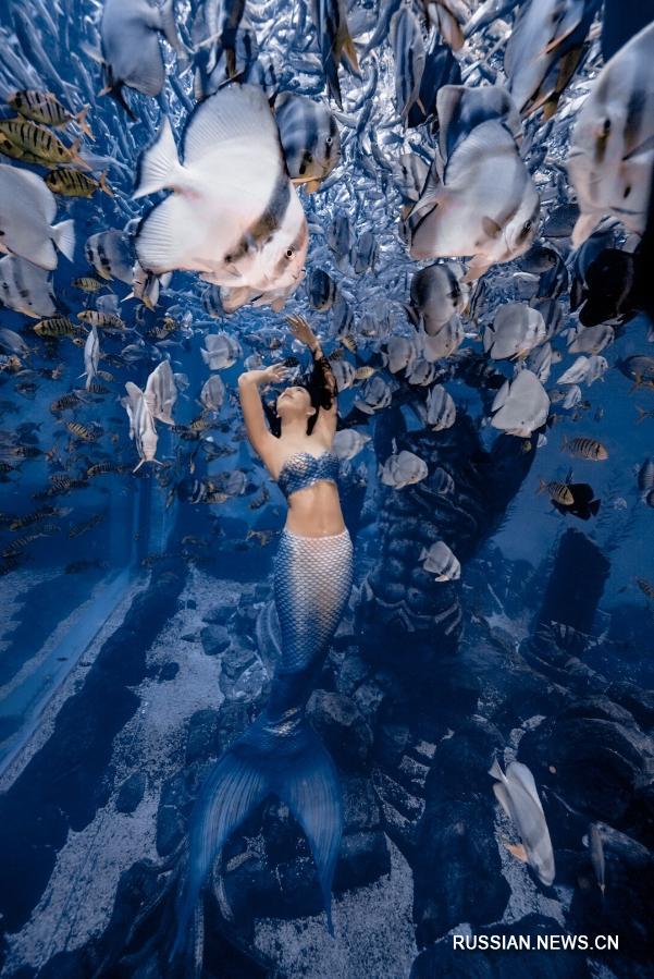 "Русалка" Лю Лань: свидание с морем