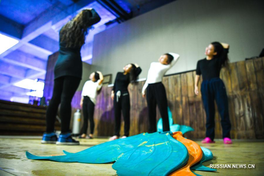 "Русалка" Лю Лань: свидание с морем