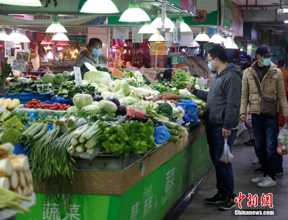 95% овощных рынков в Шанхае продолжат работу во время Праздника Весны