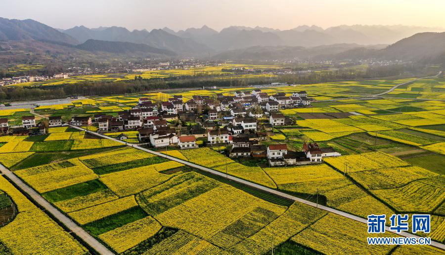 Чарующие весенние пейзажи города Ханьчжун провинции Шэньси