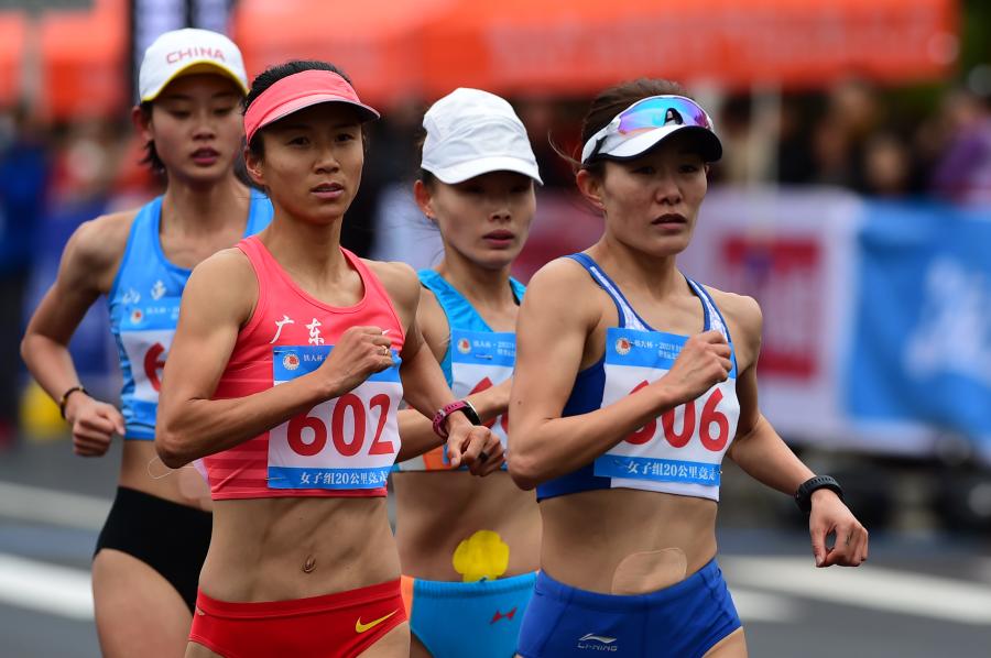 Ян Цзяюй установила мировой рекорд в спортивной ходьбе на 20 км 
