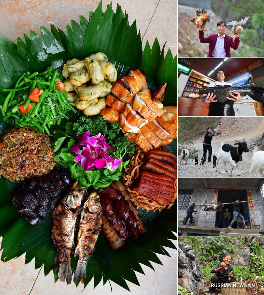 В уезде Дахуа развивают экологическое сельское хозяйство с упором на аутентичную пищевую продукцию