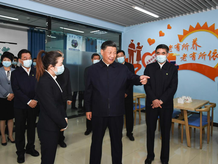 Си Цзиньпин прибыл с инспекционной поездкой в провинцию Цинхай Си Цзиньпин прибыл с инспекционной поездкой в провинцию Цинхай