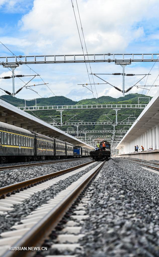 Успешно идет строительство железной дороги Китай-Лаос