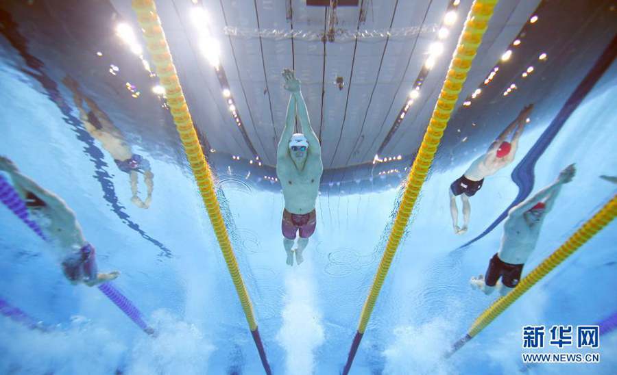 Китаец Ван Шунь стал олимпийским чемпионом в плавании на 200 м комплексным стилем