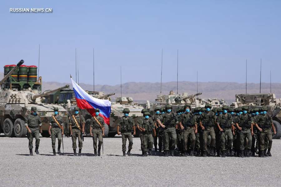 Официально начались китайско-российские совместные военные учения "Запад/Взаимодействие-2021" 