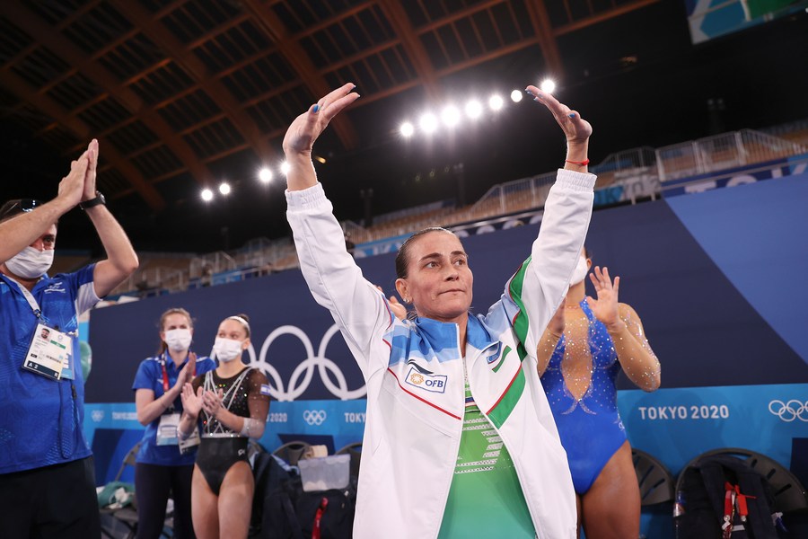 Эксклюзив: Желаю благополучного проведения зимних Олимпийских игр 2022 года в Китае -- легендарная гимнастка из Узбекистана О. Чусовитина