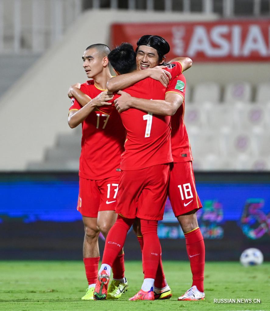 Китай обыграл сборную Вьетнама в отборочном турнире чемпионата мира по футболу-2022 в Азии