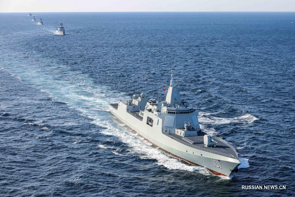 В Японском море стартовали Российско-китайские учения "Морское взаимодействие - 2021" 