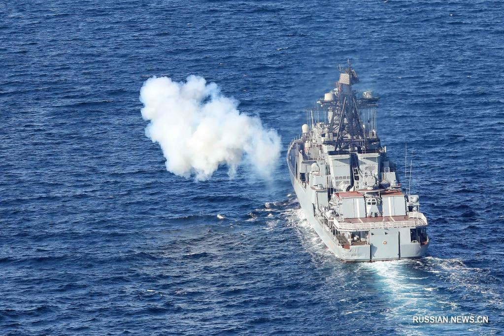 В Японском море стартовали Российско-китайские учения "Морское взаимодействие - 2021" 