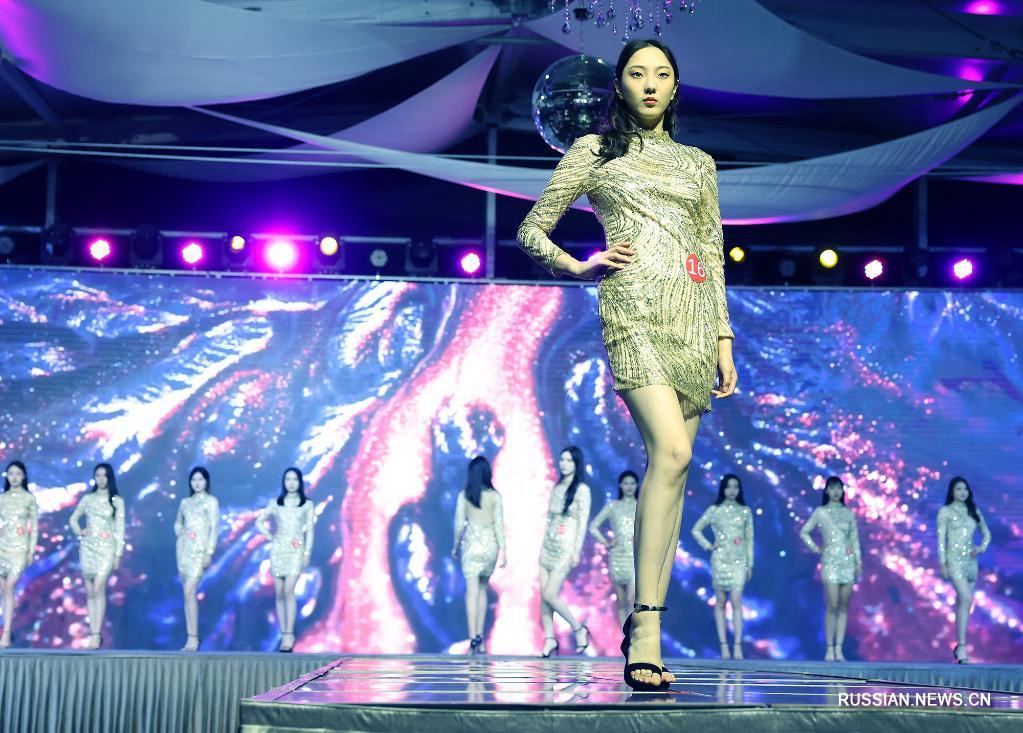 В Шанхае прошел отборочный тур международного конкурса красоты "Мисс Туризм Шелкового пути 2021" 