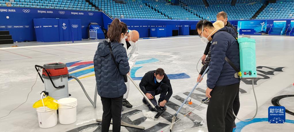 Проведение работ в Столичном дворце спорта по производству льда и снега для зимних Олимпийских игр в Пекине 