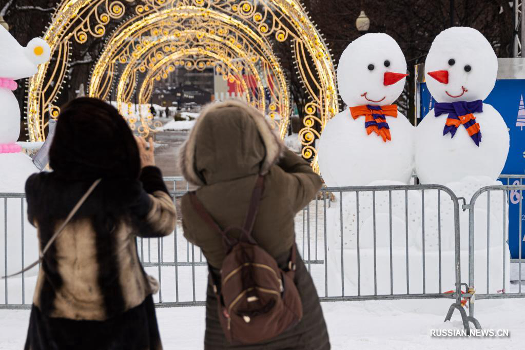 Фестиваль «Снег и лед» в Москве