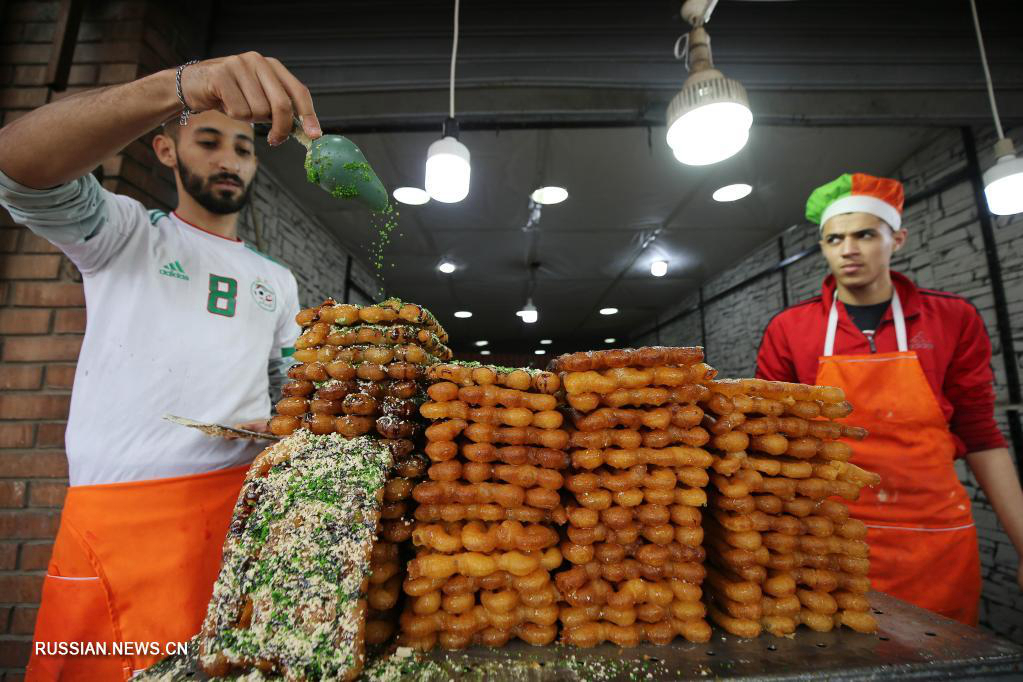 Десерты во время Рамадана в Алжире