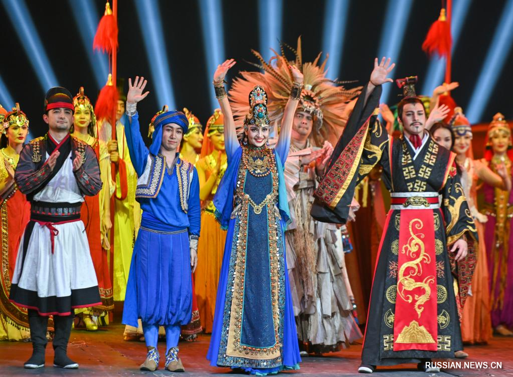 Танцевальная драма, основанная на истории Чжан Цяня, была показана В г. Урумчи
