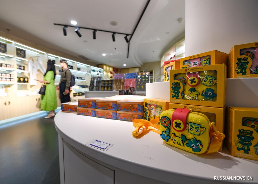 Бум продажи культурных продуктов в музее Саньсиндуй