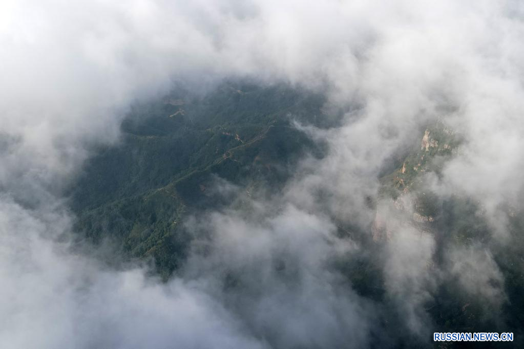 Пейзаж на горе Тяньхэ