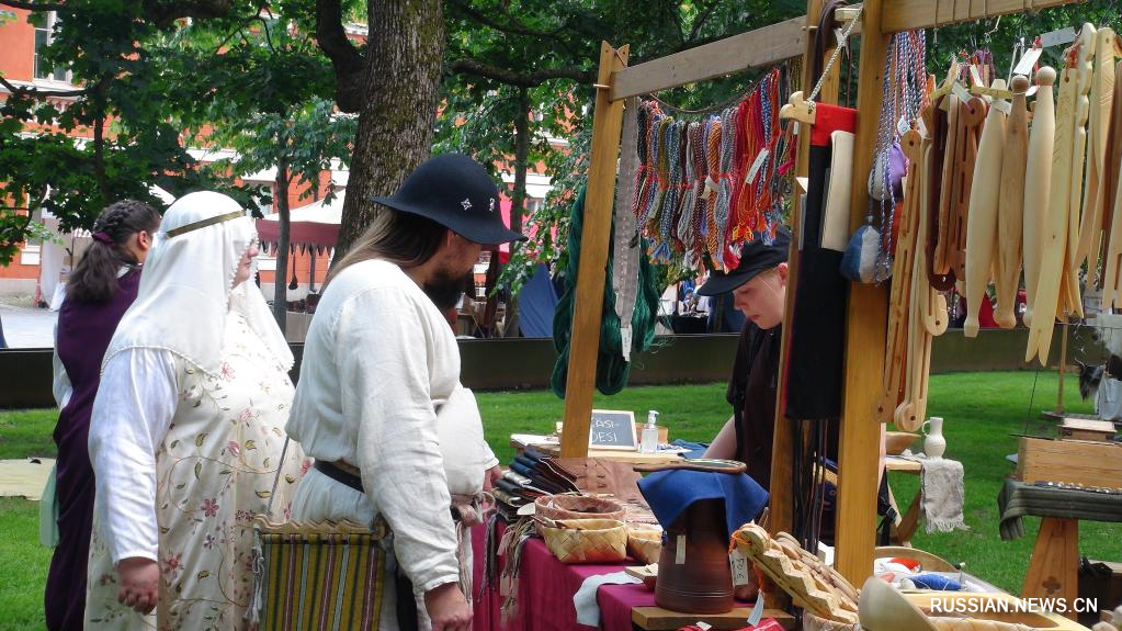 В Финляндии стартовал ежегодный Средневековый рынок