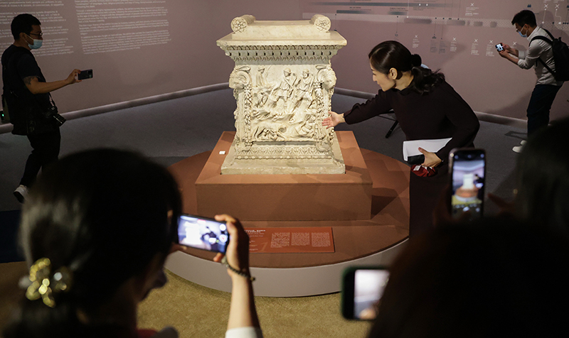Выставка «Истоки Италии - Древнеримская цивилизация» в Национальном музее Китая