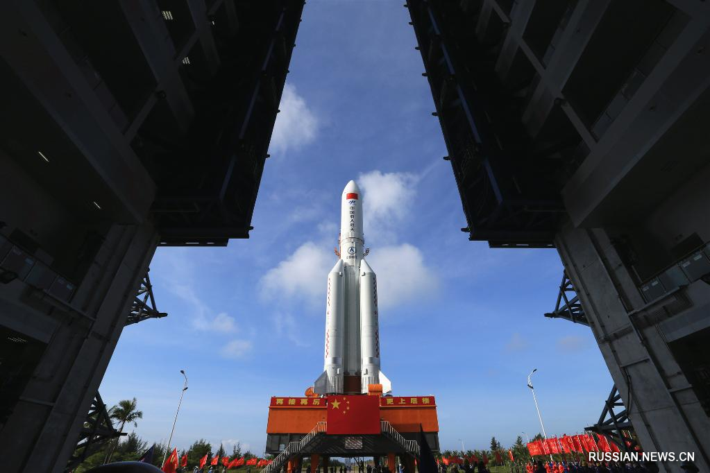 Китай готовится к запуску лабораторного модуля "Вэньтянь"