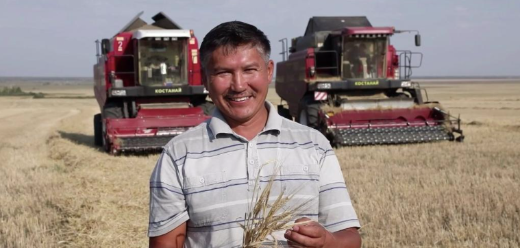 Превращение казахстанской пшеницы в лапшу «Бянбян» провинции Шэньси