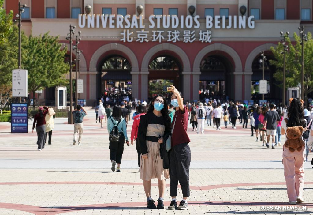 Тематический развлекательный комплекс Universal Beijing Resort отпраздновал годовщину своего открытия для публики