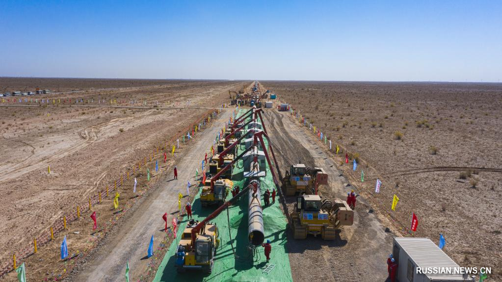 В Китае началось строительство 4-й нитки газопровода "Запад-Восток"