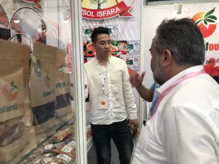 На фото: стенд компании на международной выставке продуктов питания и специализированного оборудования «SIAL China 2018» в Шанхае.