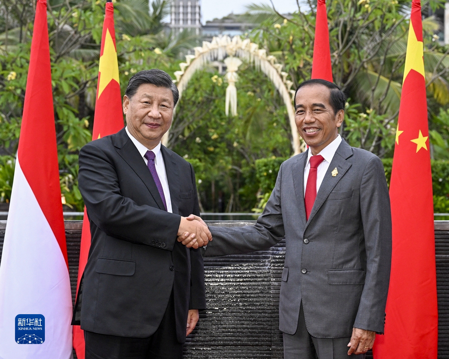Си Цзиньпин провел переговоры с президентом Индонезии Дж. Видодо