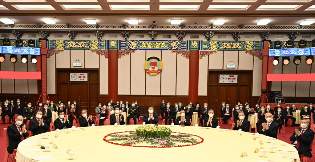 Си Цзиньпин выступил с важной речью на новогоднем чаепитии ВК НПКСК