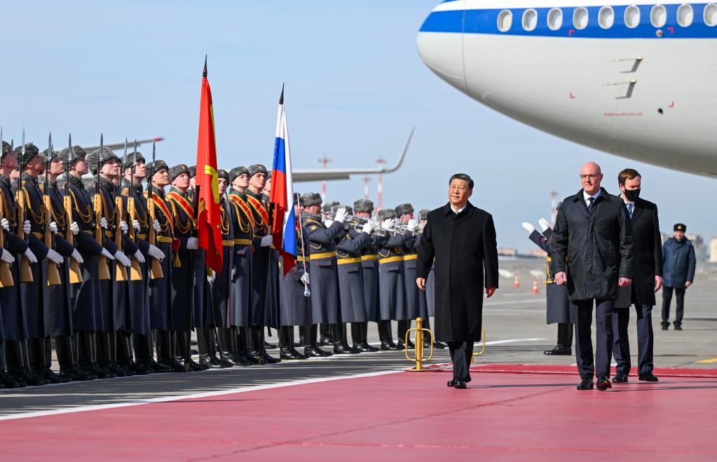 Председатель КНР Си Цзиньпин прибыл в Россию с государственным визитом 