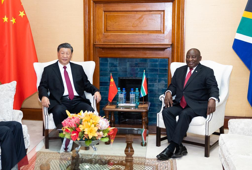 Си Цзиньпин и С. Рамафоса договорились содействовать дальнейшему развитию двустороннего стратегического партнерства в новую эпоху