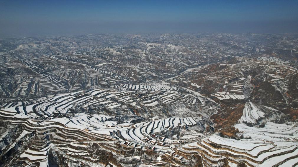 Невероятная красота террасных полей на северо-западе Китая
