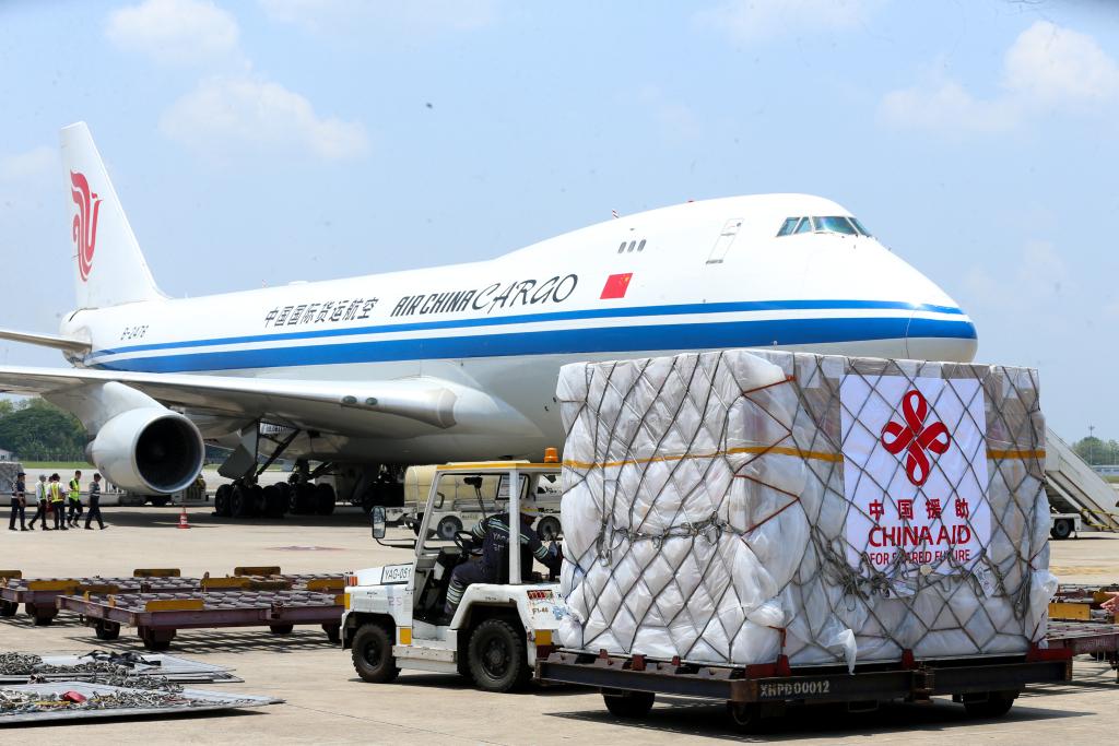 7-я партия чрезвычайной гуманитарной помощи от правительства Китая доставлена в пострадавшую от землетрясения Мьянму 7-я партия чрезвычайной гуманитарной помощи от правительства Китая доставлена в пострадавшую от землетрясения Мьянму