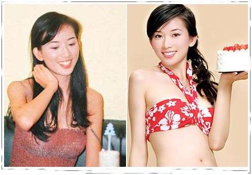 estrellas chinas antes y después de hacerse famoso 0012