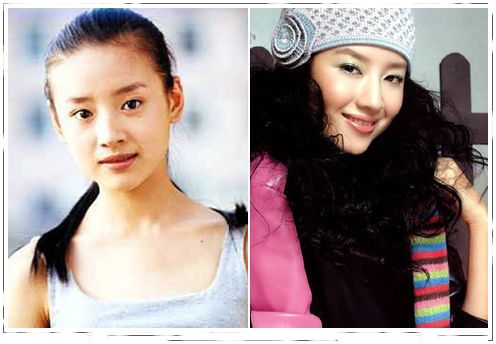 estrellas chinas antes y después de hacerse famoso 0013
