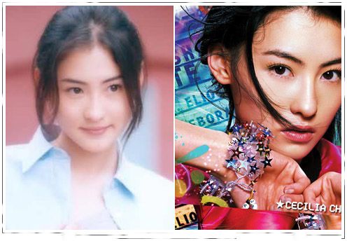 estrellas chinas antes y después de hacerse famoso 0019