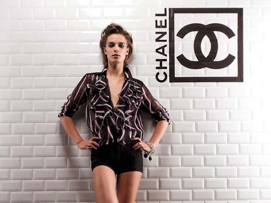 Bellezas de publicidad de Chanel 2